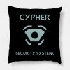 Cypher Camera Security System Throw Pillow Official Valorant Merch