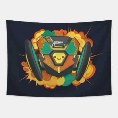 Exploding Roomba Tapestry Official Valorant Merch