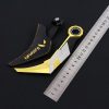 17cm Valorant Weapon Premium Edition Prime 2 0 Purple Gold Tide Illusion Metal Karambit Collection Gifts 5 - Valorant Gifts