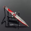 18cm Valorant Weapon VCT LOCKIN Premium Edition Game Metal Kunai Series Sword Unsharpened No Leather Case 2 - Valorant Gifts