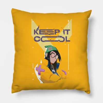 Keep It Cool Throw Pillow Official Valorant Merch