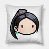 Valorant Sage Chibi Head Throw Pillow Official Valorant Merch