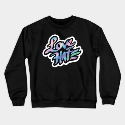 Love Hate Crewneck Sweatshirt Official Valorant Merch