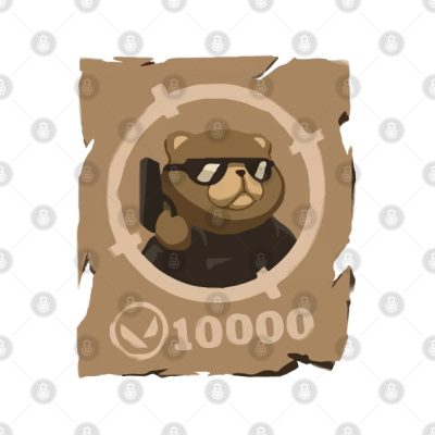 Wanted Tactibear Tapestry Official Valorant Merch