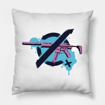 No Spectre Throw Pillow Official Valorant Merch