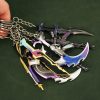 9cm Valorant Weapon Small Keychain Set of 20 Metal Material Weapon Model Keychain Game Peripheral Display 2 - Valorant Gifts