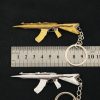 9cm Valorant Weapon Vandal Araxys Silver Metal Gun Material Weapon Model Swords Keychain Game Model Peripheral 5 - Valorant Gifts