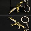 9cm Valorant Weapon Vandal Champions 2021 Metal Gun Material Weapon Model Sword Keychain Game Model Peripheral 4 - Valorant Gifts