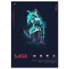 Hot Esports Gaming Valorant Anime Figure Posters Print Viper Reyna Canvas Painting Wall Art Pictures For - Valorant Gifts