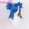 IN STOCK Neon Wig Cosplay Game Valorant Cosplay DokiDoki Women Short Blue Yellow Wig Neon Hair 2 - Valorant Gifts