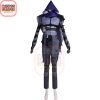 Omen Cosplay Game Valorant Omen Cosplay Costumes Purple Cloak Knitted Shirt Outfits Dark Style Jumpsuit Halloween 1 - Valorant Gifts