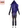 Omen Cosplay Game Valorant Omen Cosplay Costumes Purple Cloak Knitted Shirt Outfits Dark Style Jumpsuit Halloween 2 - Valorant Gifts