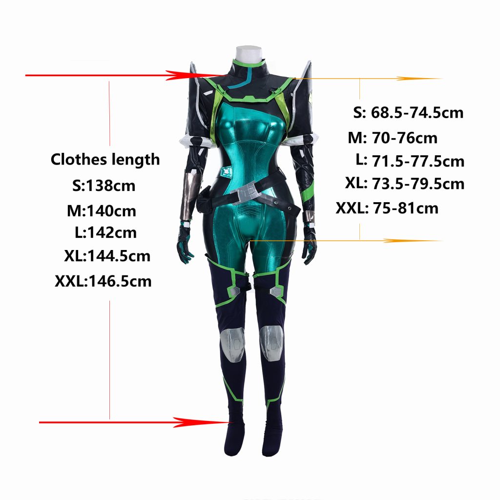 ROLECOS In Stock Viper Cosplay Costume Game Valorant Viper Cosplay Costume Green Women Combat Uniform Halloween 4 - Valorant Gifts