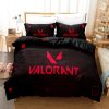 VALORANT Shooting Game Quilt Cover Twin Full Size With Pillowcase Home Textile Gift Bedding Set - Valorant Gifts