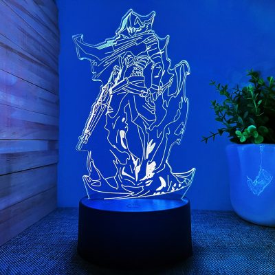 Valorant Figure Game Character Night Lamp Luminous Variable Color Ornaments Game Peripheral Display Model Figure Gifts 1 - Valorant Gifts