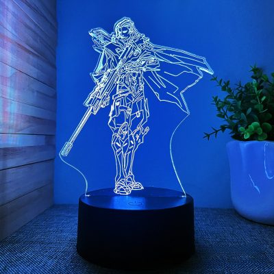 Valorant Figure Game Character Night Lamp Luminous Variable Color Ornaments Game Peripheral Display Model Figure Gifts 2 - Valorant Gifts