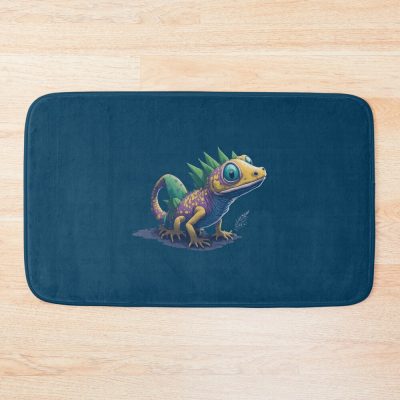 Gamer_S Perfect Illustration - Adorable Valorant Gekko    (2) Bath Mat Official Valorant Merch