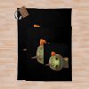 Gamer'S Perfect Illustration - Adorable Valorant Gekko Throw Blanket Official Valorant Merch