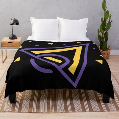 Nanoswarmer (Lakers) Throw Blanket Official Valorant Merch