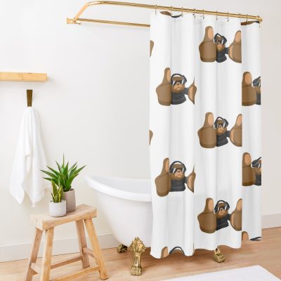 Nice Spray Shower Curtain Official Valorant Merch