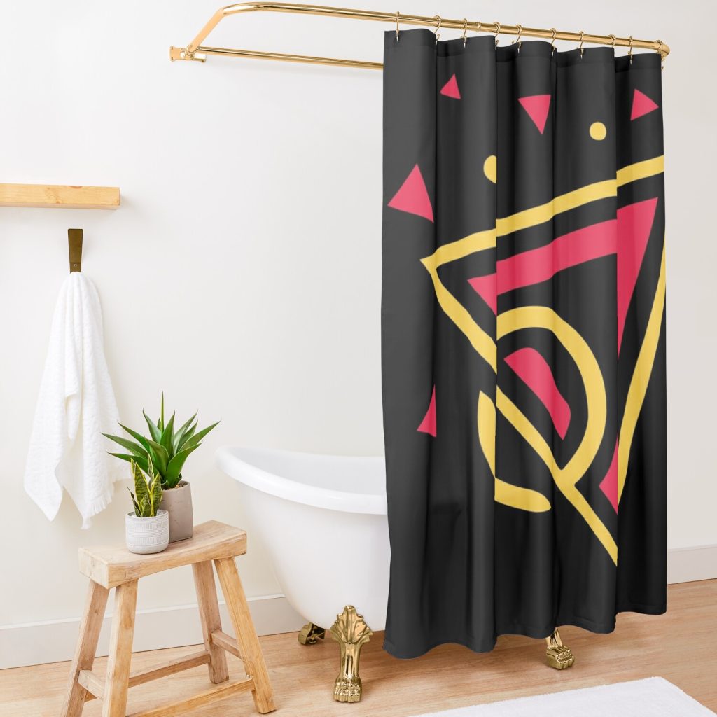 Nanoswarmer (Gantry) Shower Curtain Official Valorant Merch