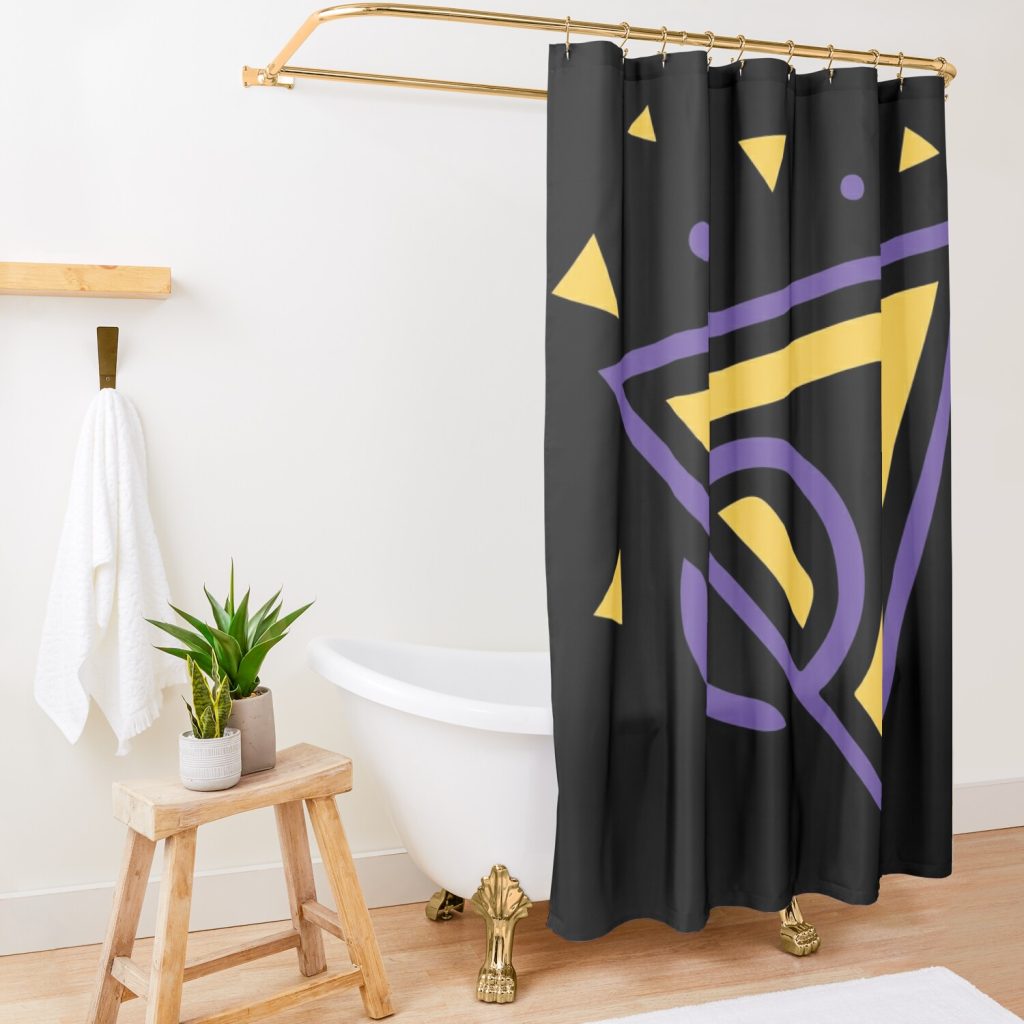 Nanoswarmer (Lakers) Shower Curtain Official Valorant Merch