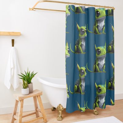 Gamer_S Perfect Adorable Valorant Gekko      (4) Shower Curtain Official Valorant Merch