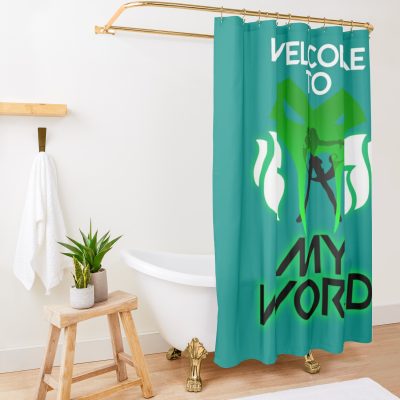 Viper_S Pit Shower Curtain Official Valorant Merch