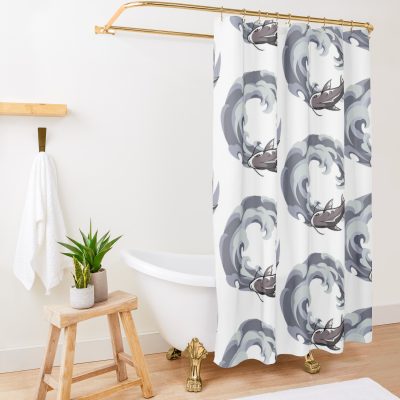 Matsuba Spray Shower Curtain Official Valorant Merch