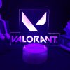 Hot Gaming Valorant Nightlight Killjoy Raze Viper Reyna Figure Colorful Table Lamp For Gamer Game Room 4 - Valorant Gifts