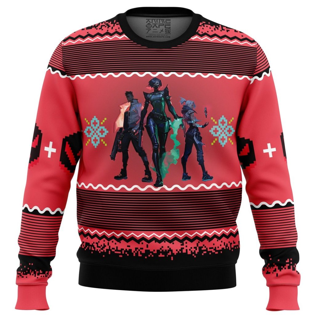 Valorant Sweater front - Valorant Gifts