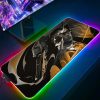 Valorant RGB Gaming Mousepad Big LED Gamer Mausepads PC Desk Mat Luminous Mouse Pad Large Keyboard 1 - Valorant Gifts