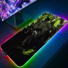 Valorant RGB Gaming Mousepad Big LED Gamer Mausepads PC Desk Mat Luminous Mouse Pad Large Keyboard 2 - Valorant Gifts