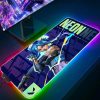 Valorant RGB Gaming Mousepad Big LED Gamer Mausepads PC Desk Mat Luminous Mouse Pad Large Keyboard 6 - Valorant Gifts