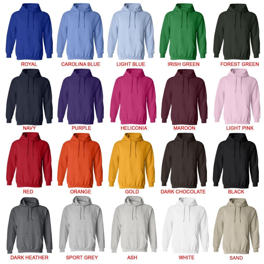 hoodie color chart - Valorant Gifts